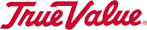 Image of True Value logo with red lettering on a white background