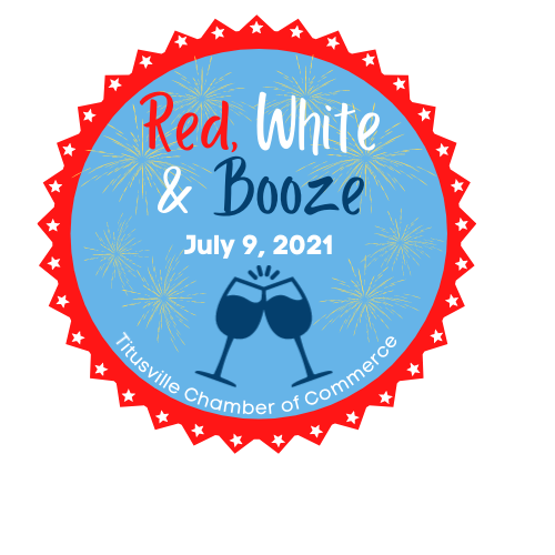 Logo for the 2021 Wine Walk of the Titusville Area Chamber of Commerce
